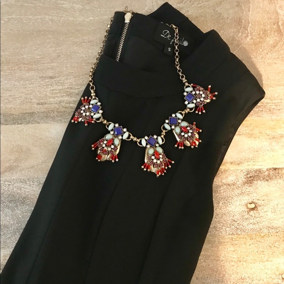 De Philo Pleated Black Dress - Picture 3 of 3